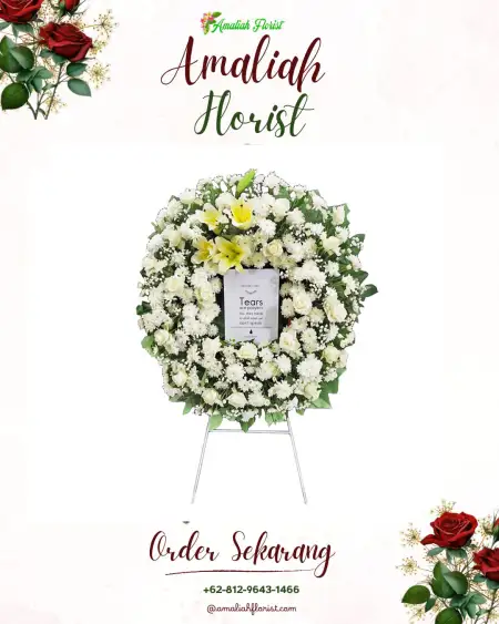 Krans Bunga Duka Karangpakis